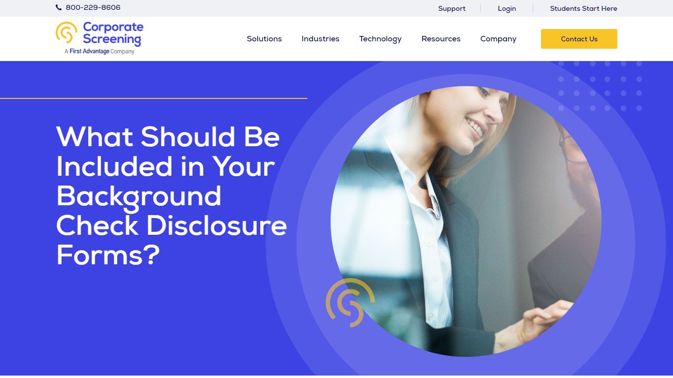What Should Be Included in Your Background Check Disclosure Forms?